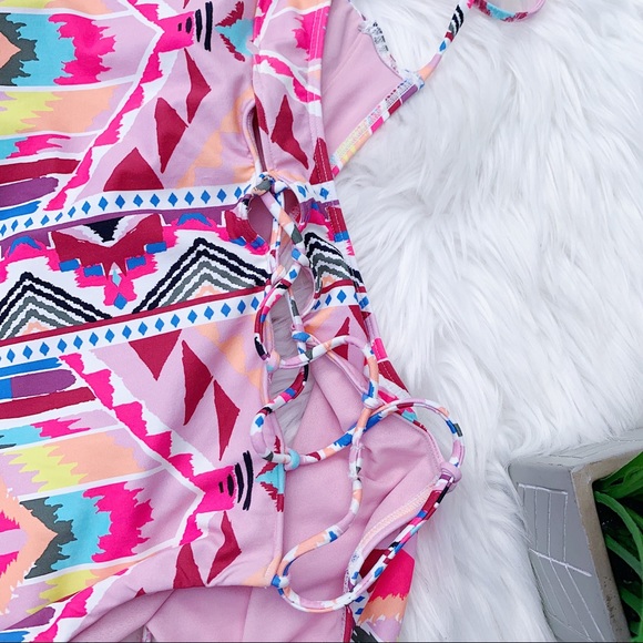 Billabong Tribe Time One Piece Swimsuit NEW Size S - Picture 3 of 8